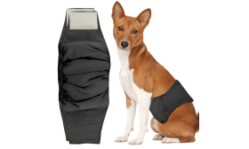 Premium Washable Dog Diaper for Male Dogs