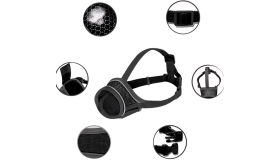 Adjustable Reflective Dog Muzzle - Breathable & Comfortable