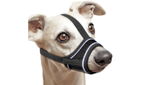 Adjustable Reflective Dog Muzzle - Breathable & Comfortable