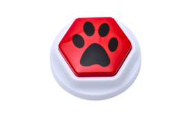 Interactive Dog Talking Button - Recordable Training Tool for Pets